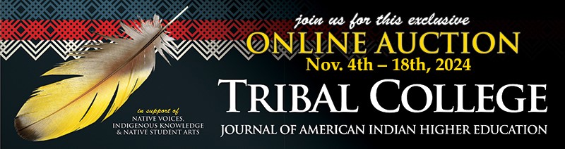 2024 Tribal College Journal online auction