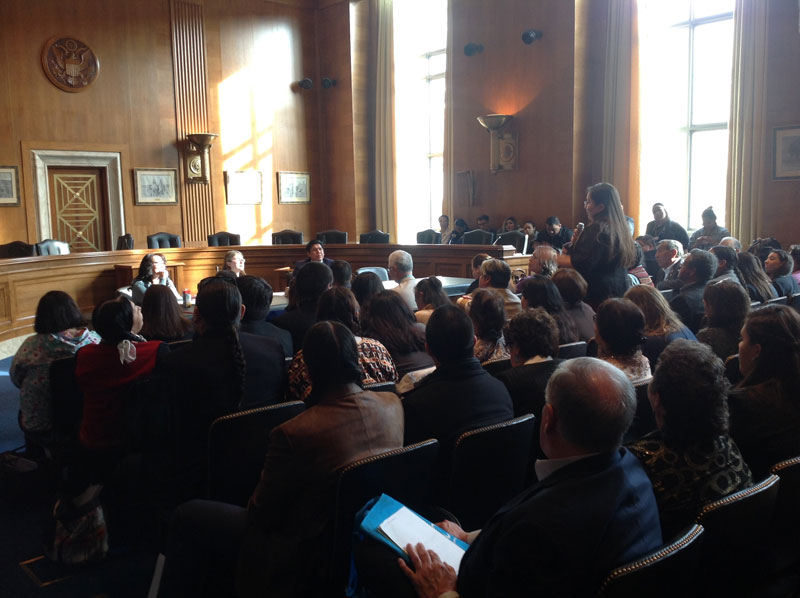 TRIBAL COLLEGES CONVERGE ON CAPITOL HILL